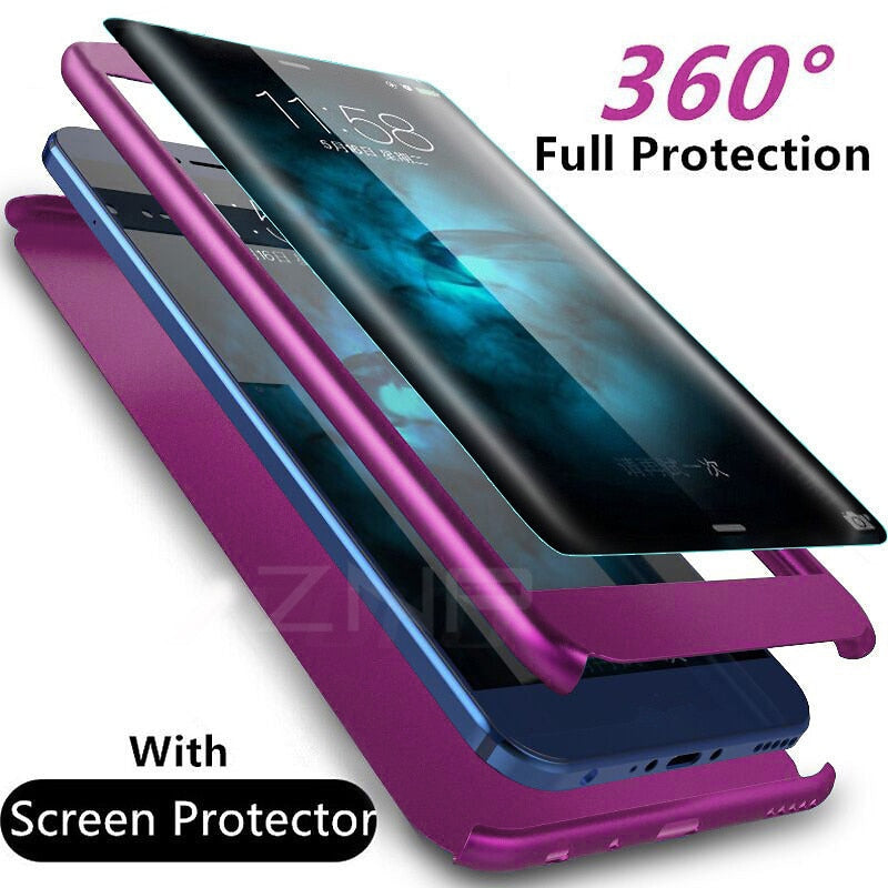 360 Degree Shockproof Case For Samsung