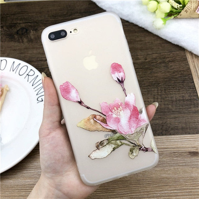 Lotus Flower Case For iPhone