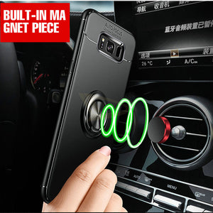 Luxury Shockproof Ring Case For Samsung
