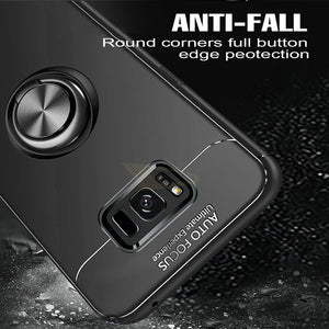 Luxury Shockproof Ring Case For Samsung