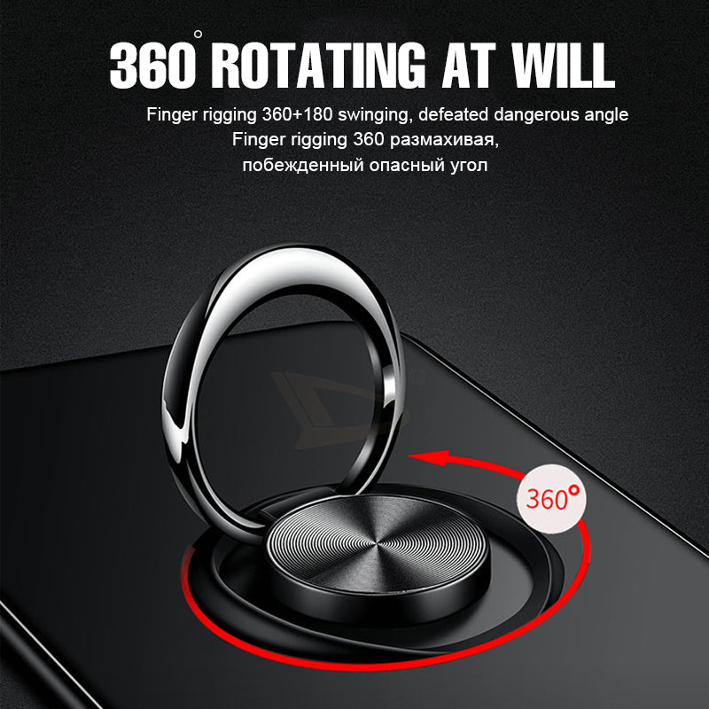 Luxury Shockproof Ring Case For Samsung