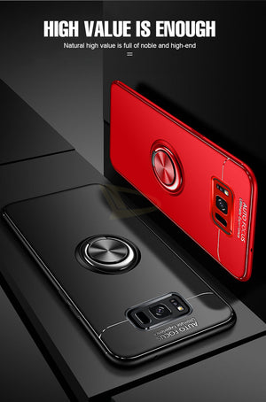 Luxury Shockproof Ring Case For Samsung