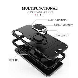 ShockProof Ring Holder Case For Xiaomi