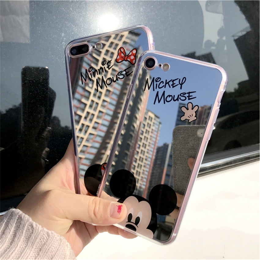 Mickey Minnie Mirror Cover Case