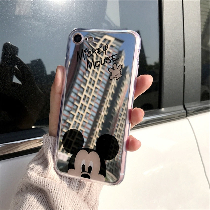 Mickey Minnie Mirror Cover Case