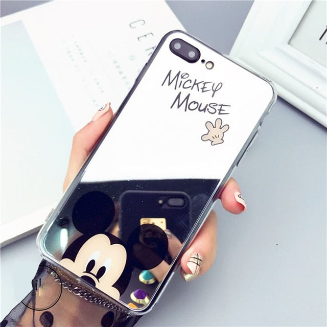 Mickey Minnie Mirror Cover Case