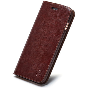 Musubo Luxury Flip Leather Cases for iPhone