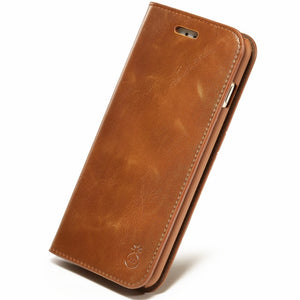 Musubo Luxury Flip Leather Cases for iPhone