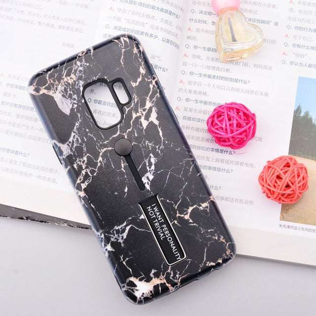 Marble Silicon Case For Samsung