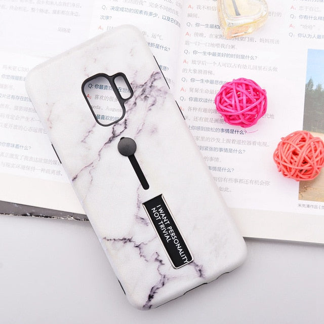 Marble Silicon Case For Samsung