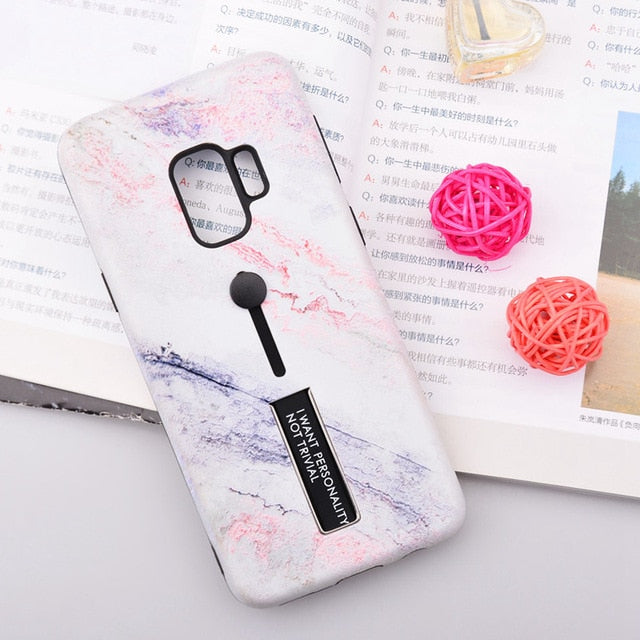 Marble Silicon Case For Samsung