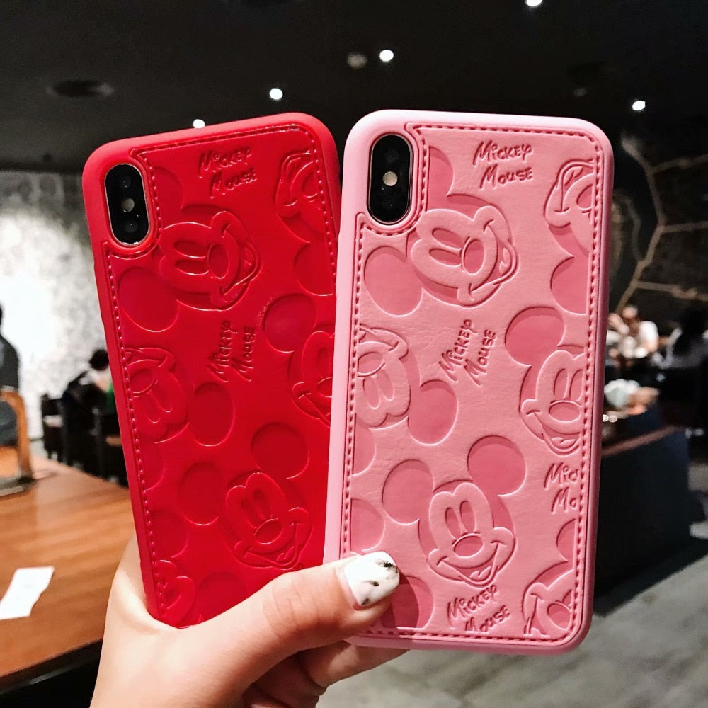 Mickey Mouse Pink Panther Superman Case