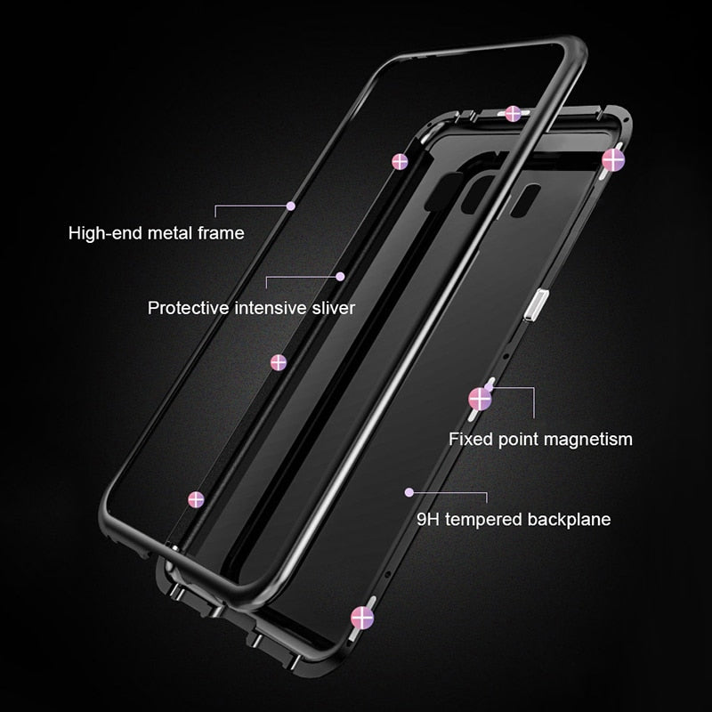 Magnetic Adsorption Metal Case For Samsung